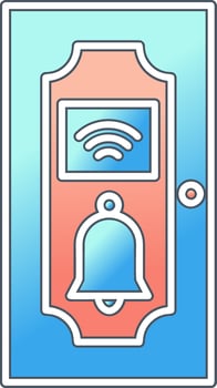 Door Bell Vector Icon
