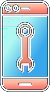 Smartphone Repair Vector Icon