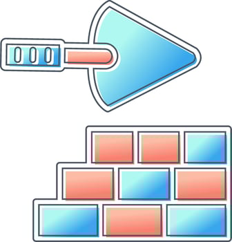 Brick Wall Vector Icon
