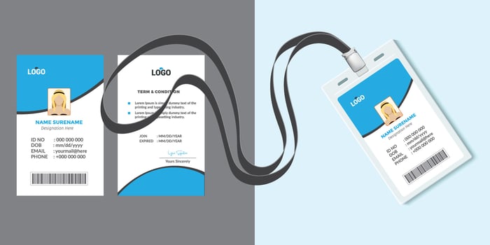 Business card vector background