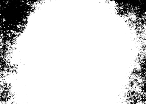Grunge border texture background. Abstract frame overlay. PNG graphic illustration with transparent background.
