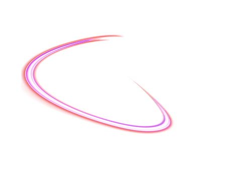 Glowing neon spiral circle. Realistic round light flares. Neon color glowing circle sparkling particles. Luminous glowing speed lines. Glowing neon light effect. Abstract motion line. Light trail wave png