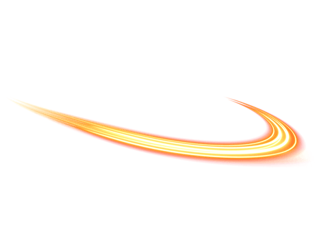 Luminous orange lines of speed. Light glowing effect neon . Abstract motion lines. Light trail wave, fire path trace line, car lights, optic fiber and incandescence curve twirl png