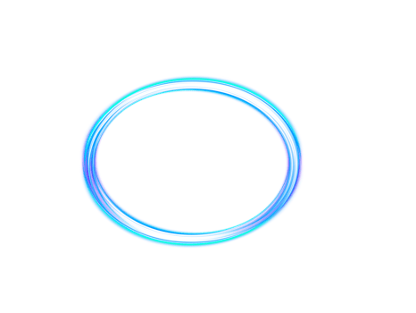 Glowing neon spiral circle. Realistic round light flares. Neon color glowing circle sparkling particles. Luminous glowing speed lines. Glowing neon light effect. Abstract motion line. Light trail wave png