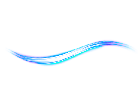 abstract technology light lines background on transparent blue wave light for design png