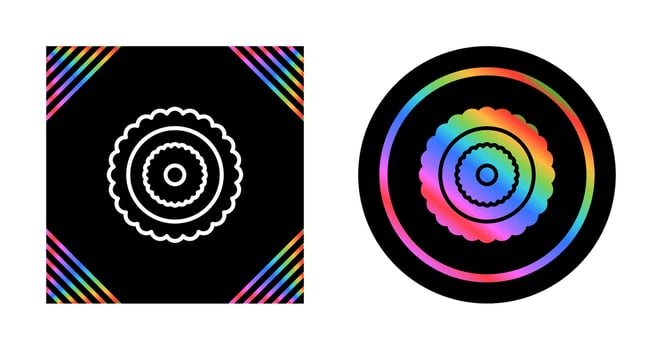 Biscuit Vector Icon