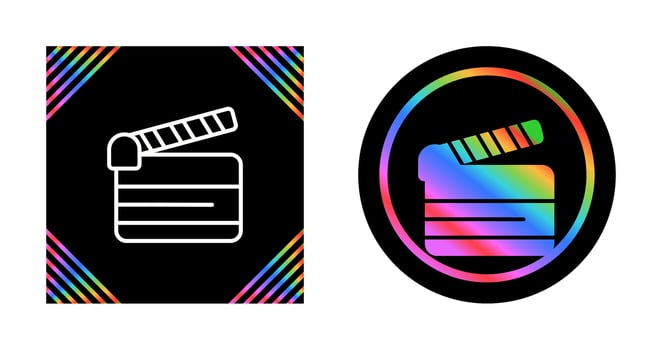 Clapperboard Vector Icon