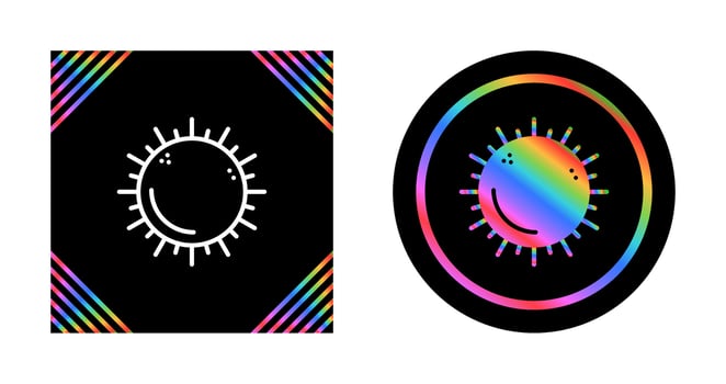 Sun Vector Icon