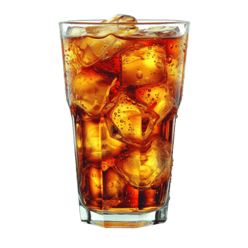 AI generated Sweet iced tea isolated on transparent background png