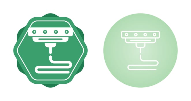 3D Printer Vector Icon