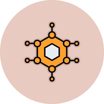 Nanotechnology Vector Icon