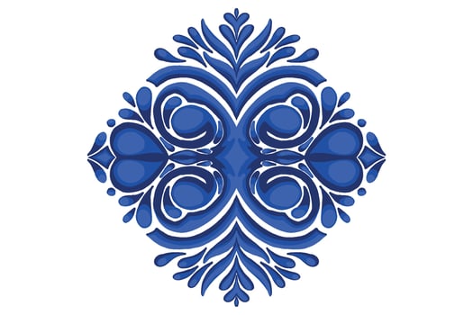 Blue Ornament Frame Border Vector Design For Decorative Element