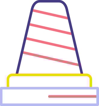 Traffic Cone Vector Icon