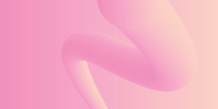 abstract 3D liquid fluid pink color background. Creative minimal sphere balls or bubble trendy colorful gradient design for cover brochure, flyer, poster, banner web. vector