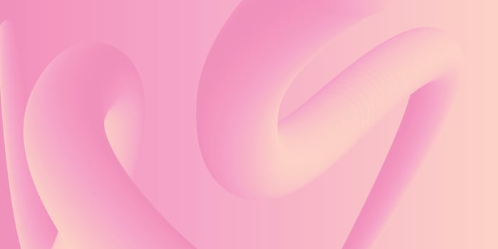 abstract 3D liquid fluid pink color background. Creative minimal sphere balls or bubble trendy colorful gradient design for cover brochure, flyer, poster, banner web. vector