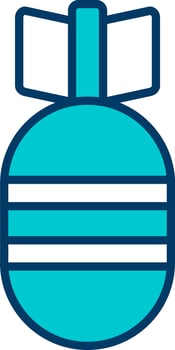 Air Bomb Vector Icon