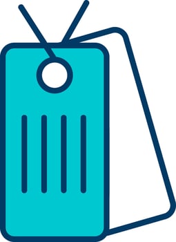 Dog Tag Vector Icon
