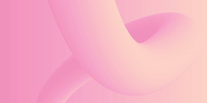 abstract 3D liquid fluid pink color background. Creative minimal sphere balls or bubble trendy colorful gradient design for cover brochure, flyer, poster, banner web. vector