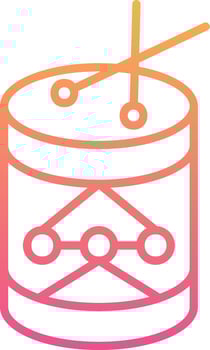 Drums Vector Icon