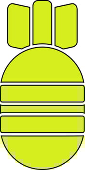 Air Bomb Vector Icon