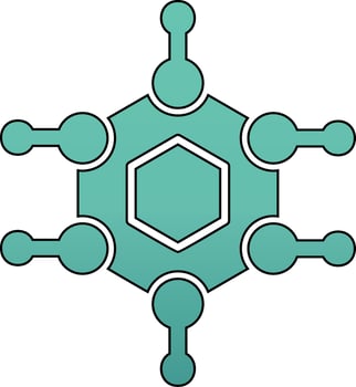 Nanotechnology Vector Icon