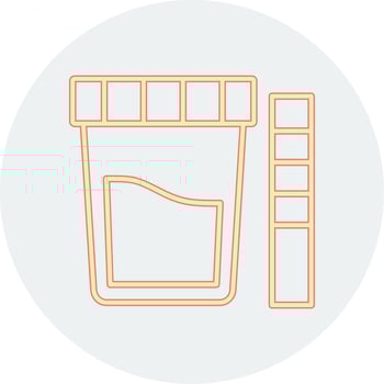 Urine Test Vector Icon