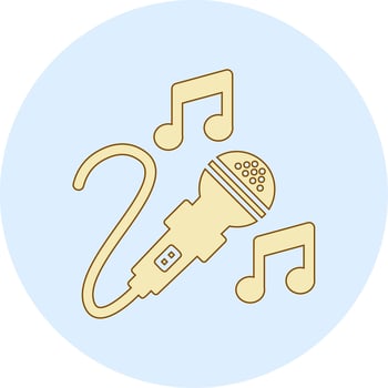 Karaoke Vector Icon