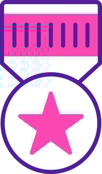 Military Badge Vector Icon