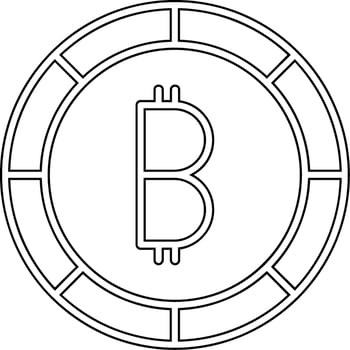 Bitcoin Vector Icon
