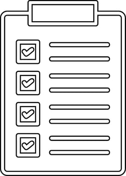 Check List Vector Icon