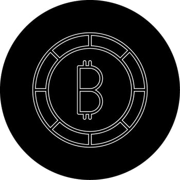 Bitcoin Vector Icon