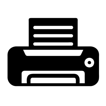AI generated icon printer scanner png