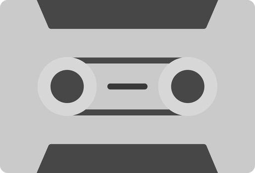 Cassette Vector Icon