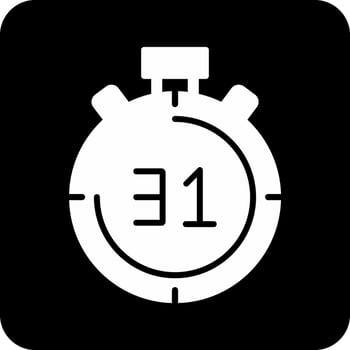 Stopwatch Vector Icon