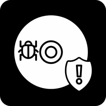 Cd Virus Vector Icon