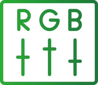 Rgb Creative Icon Design vector