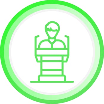 Speech Creative Icon Design vector