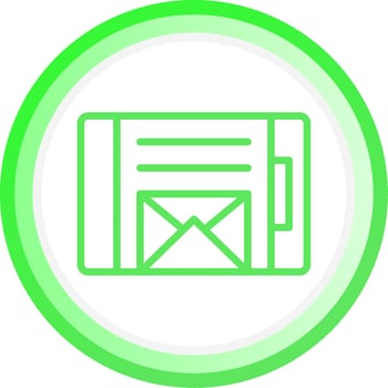 Tablet Creative Icon Design vector