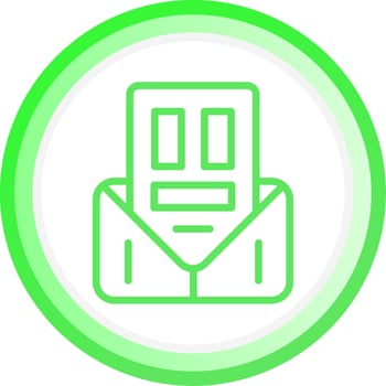 Newsletter Creative Icon Design vector