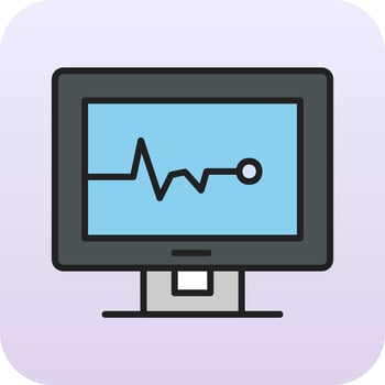 Cardiogram Vector Icon
