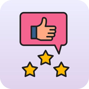 Review Vector Icon