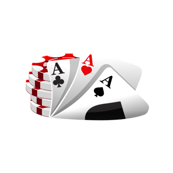 Casino icon. Illustration Poker Cards And Chips Games. png