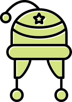Winter Hat Vector Icon
