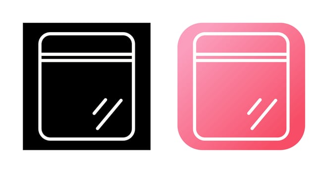 Ziploc bags Vector Icon