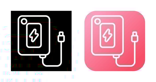 Power bank Vector Icon