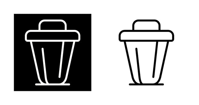 Garbage Vector Icon
