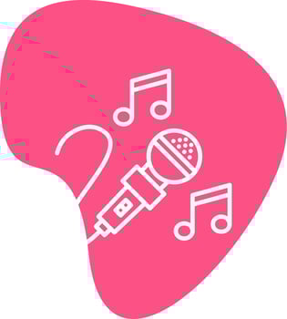 Karaoke Vector Icon