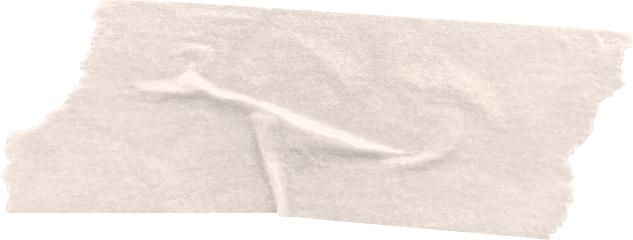 Beige Paper Adhesive Masking Tape png