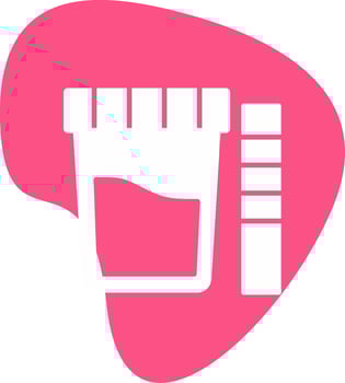 Urine Test Vector Icon
