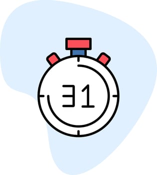 Stopwatch Vector Icon